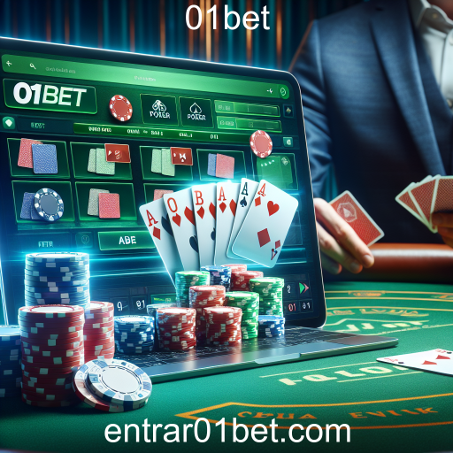 A Emoção do Poker Online na 01bet